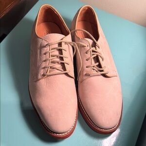 Brooks Brothers Light Tan Leather Oxfords